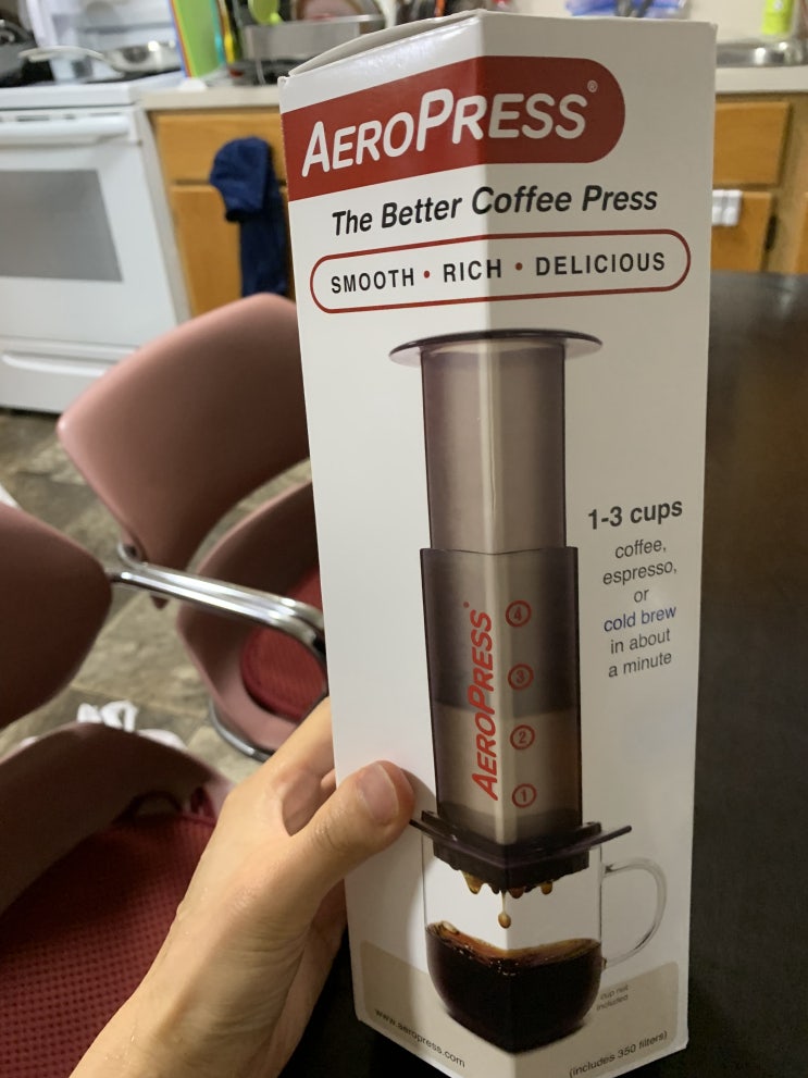 에어로프레스 Aeropress 개봉기 에어로프레스 Aeropress 개봉기
