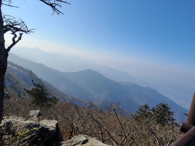  100대명산, 무주 덕유산 최단코스 등산(덕유산곤도라~설천봉~향적봉~원점)