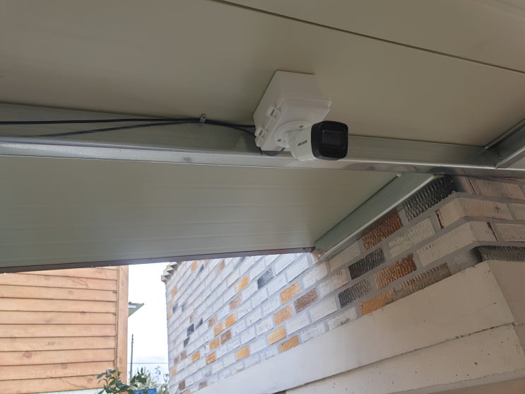  익산 cctv 설치 cm시큐리티 500만화소 카메라 시공현장