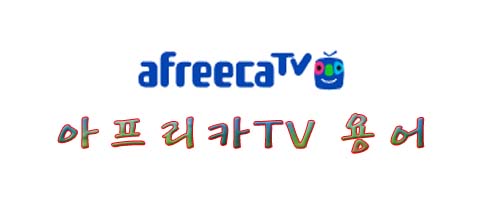 아프리카 TV 용어들