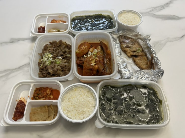  [간석동맛집]보돌미역 배달 후기 20개월 아기랑 저녁 해결