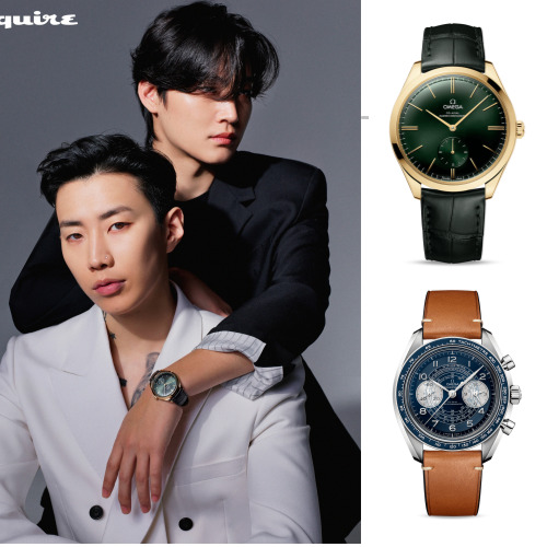  박재범 제이비 시계 화보 패션정보 : 오메가(OMEGA) 오메가 스피드마스터 크로노스코프, 문워치