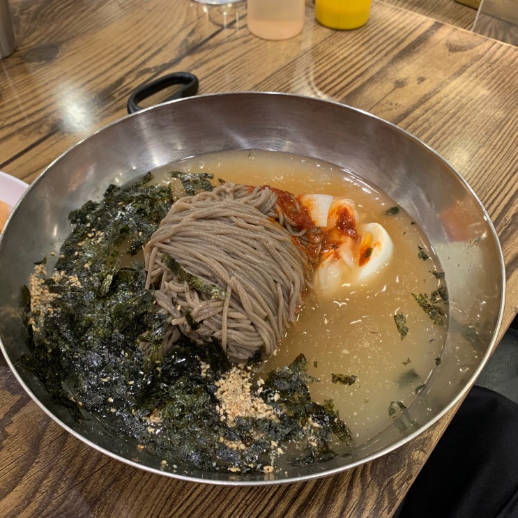  [서울숲맛집봉평메밀면사무소] 기대이상이였던 메밀막국수집!!