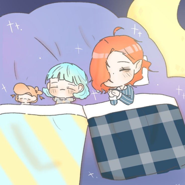  고요한 밤 [ 캐릭터 디자이너 몽실몽실 ]