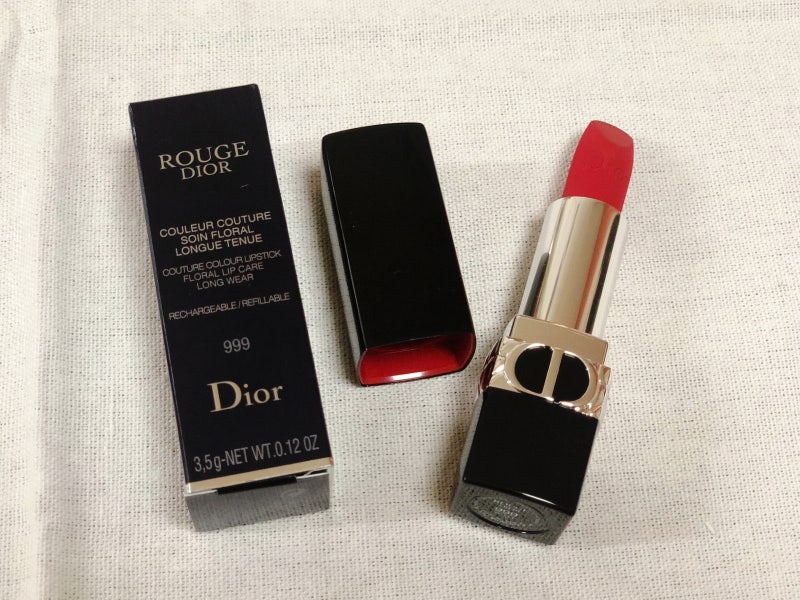 루즈 디올 벨벳 999 (Rouge Dior Velvet 999) 립스틱 제주 면세점 구매 후기