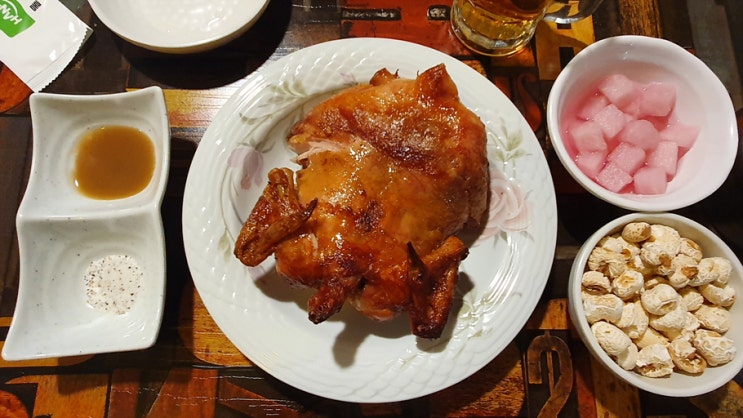  상계역 맛집 전기구이 마약치킨 보약통닭