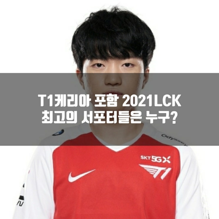 T1 케리아, 2021LCK 최고의 서포터 T1 케리아, 2021LCK 최고의 서포터