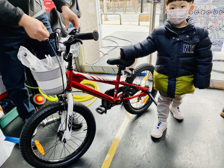  5세 첫 자전거