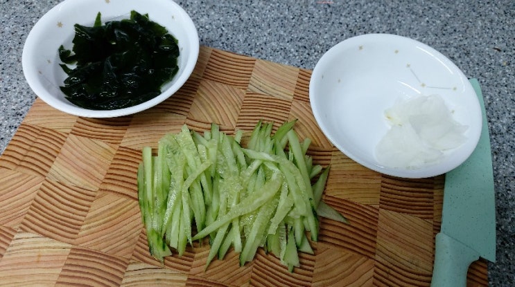  오이냉국 맛있게 만드는 법 황금레시피