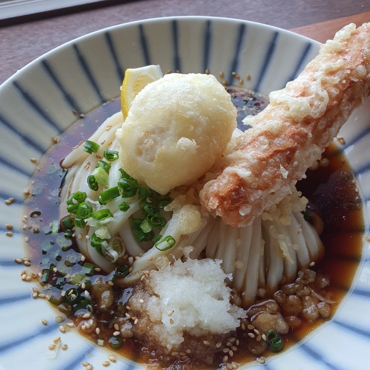  제주 협재 맛집 수우동 바다보면서 먹는 우동