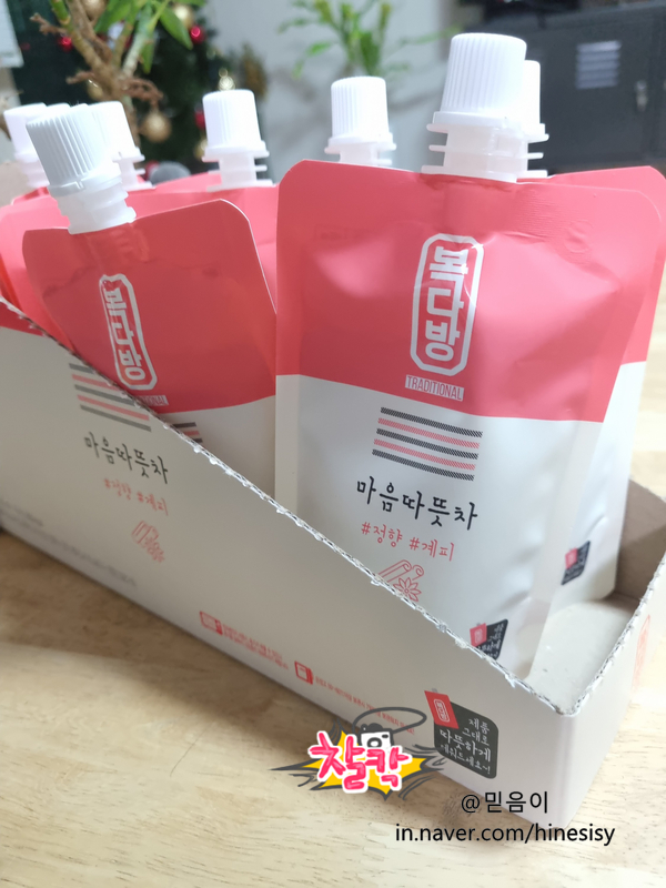  커피대신 노카페인 간편차 복다방