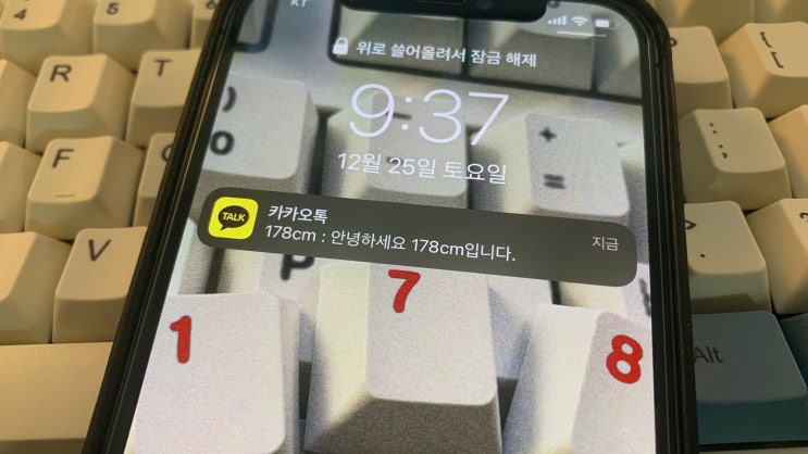  아이폰 카톡 미리보기 알림 설정까지