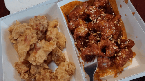 양평시장맛집 부드러운 닭다리살 양평38닭강정