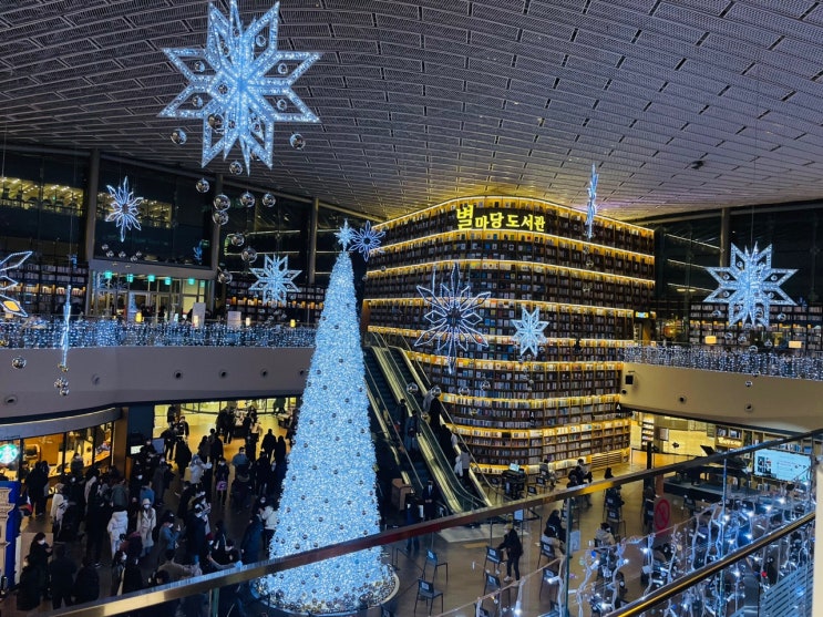  코엑스 별마당도서관 크리스마스 분위기