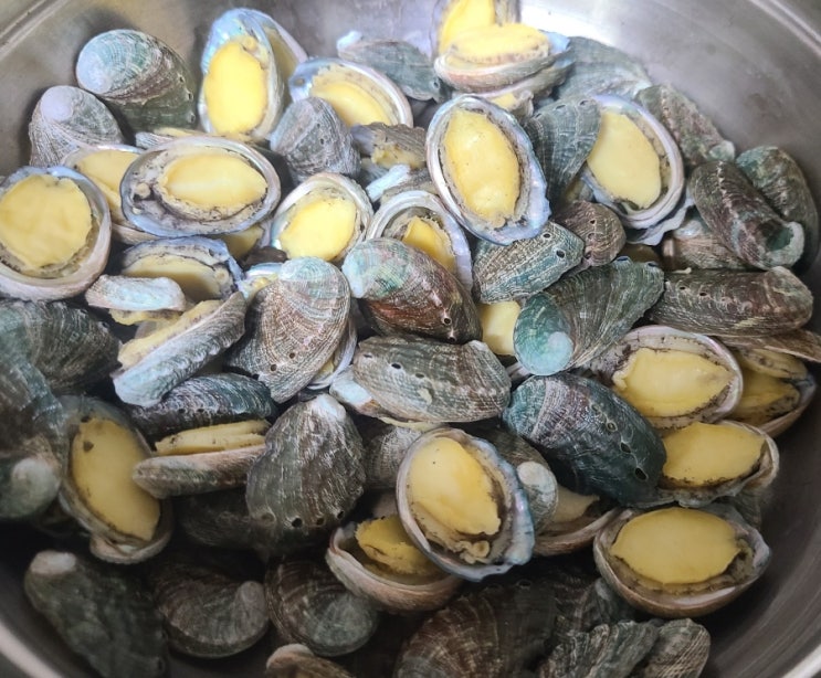  [새끼전복] 손톱만한 《애기전복》 요리