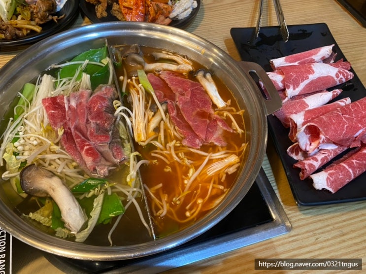  [인계동샤브샤브] 깔끔한 샐러드바의 무한리필 샤브샤브 맛집- ‘가인채 홈플러스 동수원점’