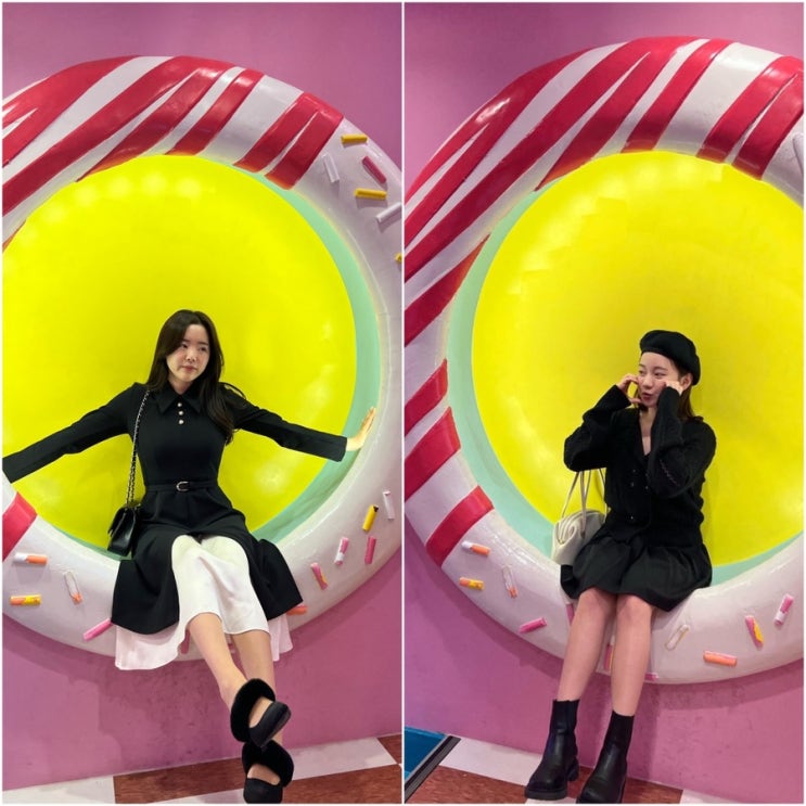  여성스러운여자 vs 귀여운여자 아이돌룩