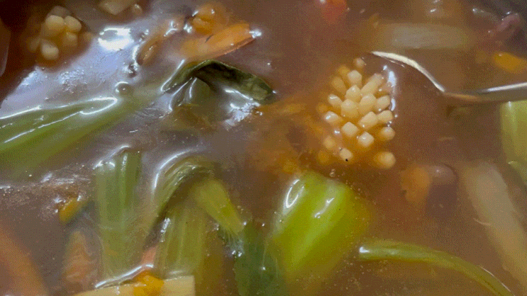  앙트레 해물 누룽지탕 밀키트 :  애미야... 밥상 물려라...
