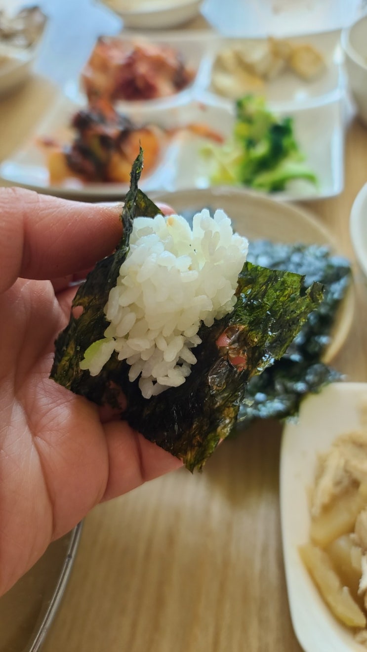  전장김 시골김 진정한 김 맛을 느껴보아요~!!!