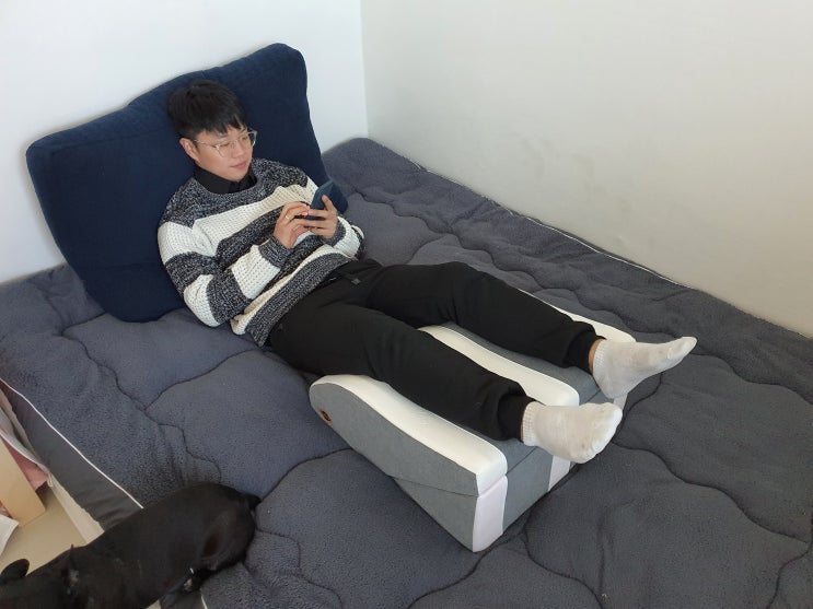  다리베개 발받침대로 편하게! 씨가드 다리쿠션