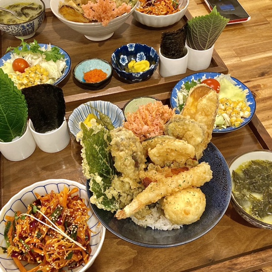  구성동 강릉집 천안 텐동 및 회무침 먹고 온 후기
