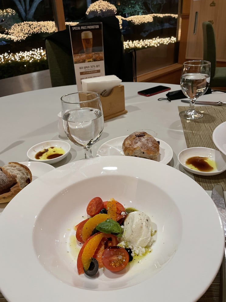  제주 칼호텔 한라 디너 코스 단품 내돈내산 후기