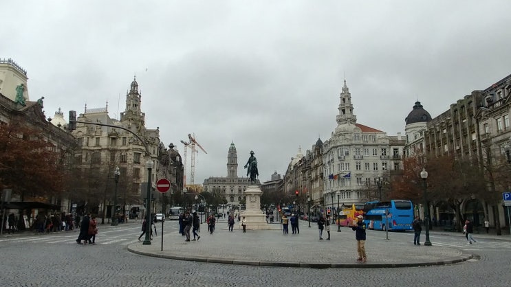 포르투갈 "포르투(Porto)" 겨울 여행 - 리베리다드 광장, 인터컨티넨탈 호텔 & 도우루 강 야경