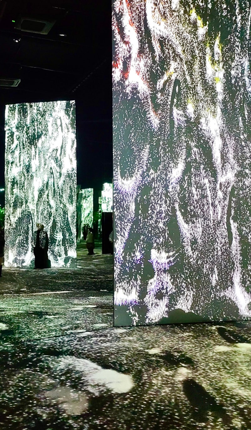 명화와 함께하는 몰입형 비디오아트 : 아르떼뮤지엄 여수] : 네이버 블로그, image size:800x1369