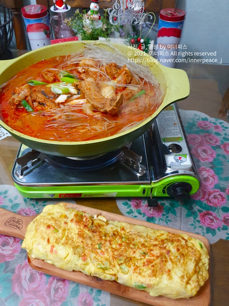  [쉬운 레시피]느끼한 음식의 향연 후의 돼지 등갈비 김치찜