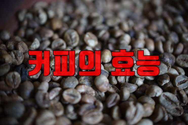  인도네시아 커피.커피의 효능