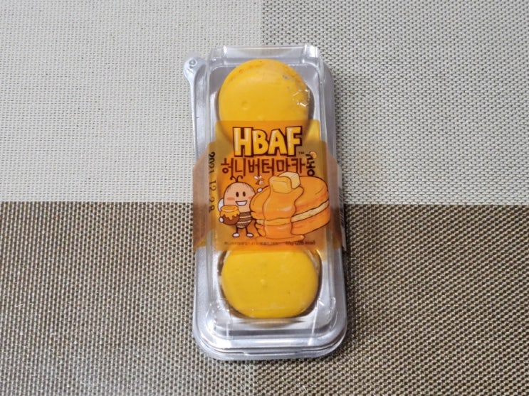 이젠 허니버터 마카롱까지?? - 세븐일레븐 HBAF 허니버터마카롱 - 편의점신제품 내돈내산 솔직리뷰 이젠 허니버터 마카롱까지?? - 세븐일레븐 HBAF 허니버터마카롱 - 편의점신제품 내돈내산 솔직리뷰