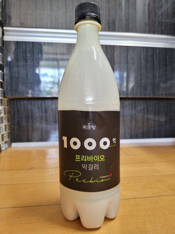  천억 1000억 프리바이오 막걸리, 막걸리도 마시고 유산균도 보충하고! (가격/도수/파는곳/유통기한,@모듬전)