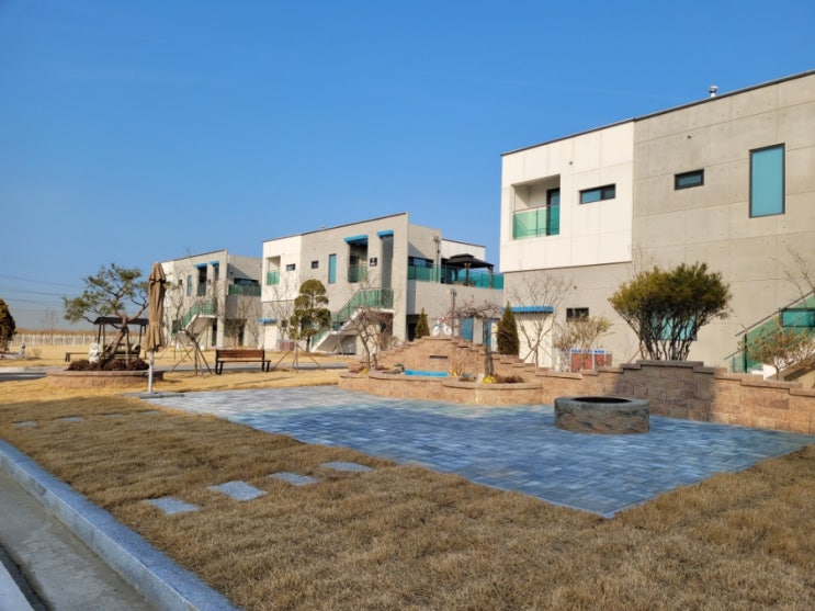  10개월 아기와 겨울여행, 선재도 선재해림풀빌라