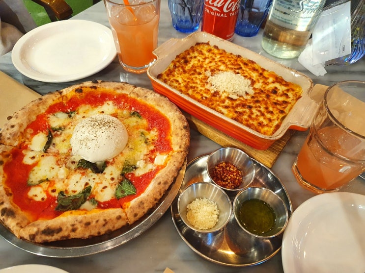  죽전 보정동 카페거리 맛집 _피제리아다문::화덕피자와 라자냐 여기가 최고예요!