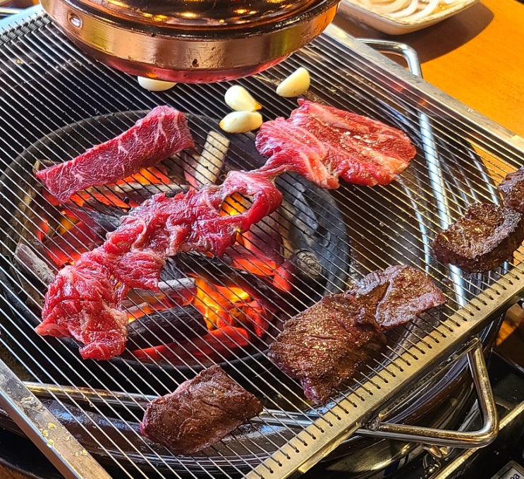  범일동 맛집_ 조선화로집 숯불에 구워먹는 고기집