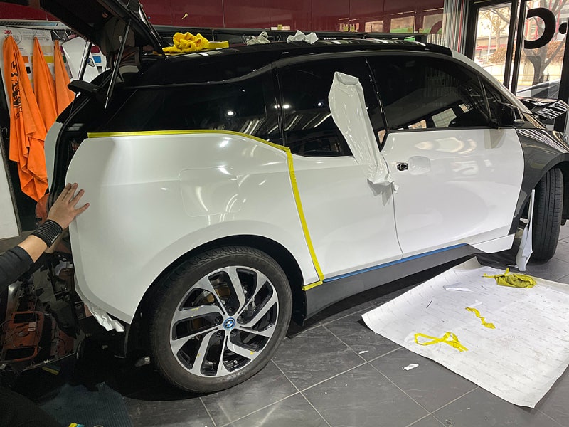 서울 서대문구 / 랩핑 / 전체랩핑 / BMW / i3