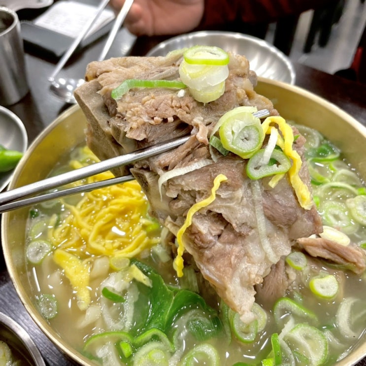  [인천] 인천스퀘어원 맛집 평이담백뼈칼국수, 전메뉴 후기