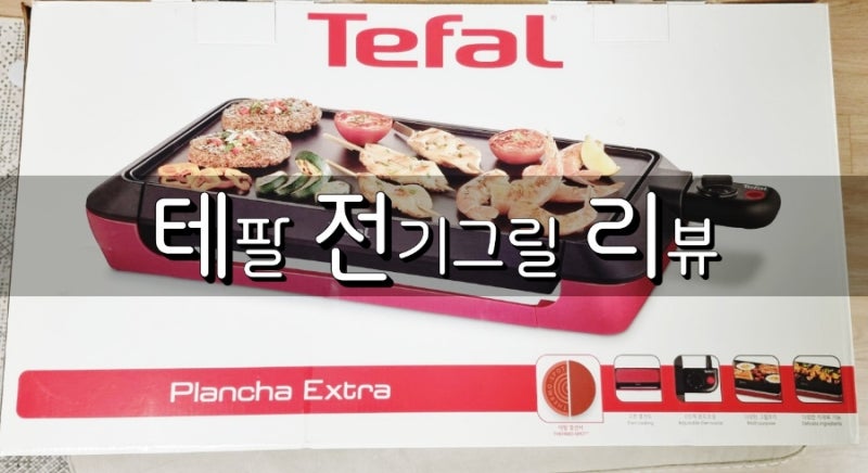 테팔 전기그릴 : 6~8인용 와이드 그릴 테팔 플랜차 엑스트라 사용후기