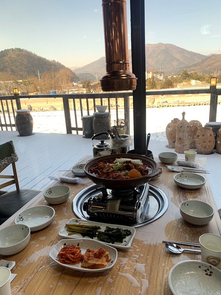  강원도 평창 맛집) 봉평 닭도리탕 찐 맛집 '봉평다님길'(놀이방/개별룸) #내돈내먹