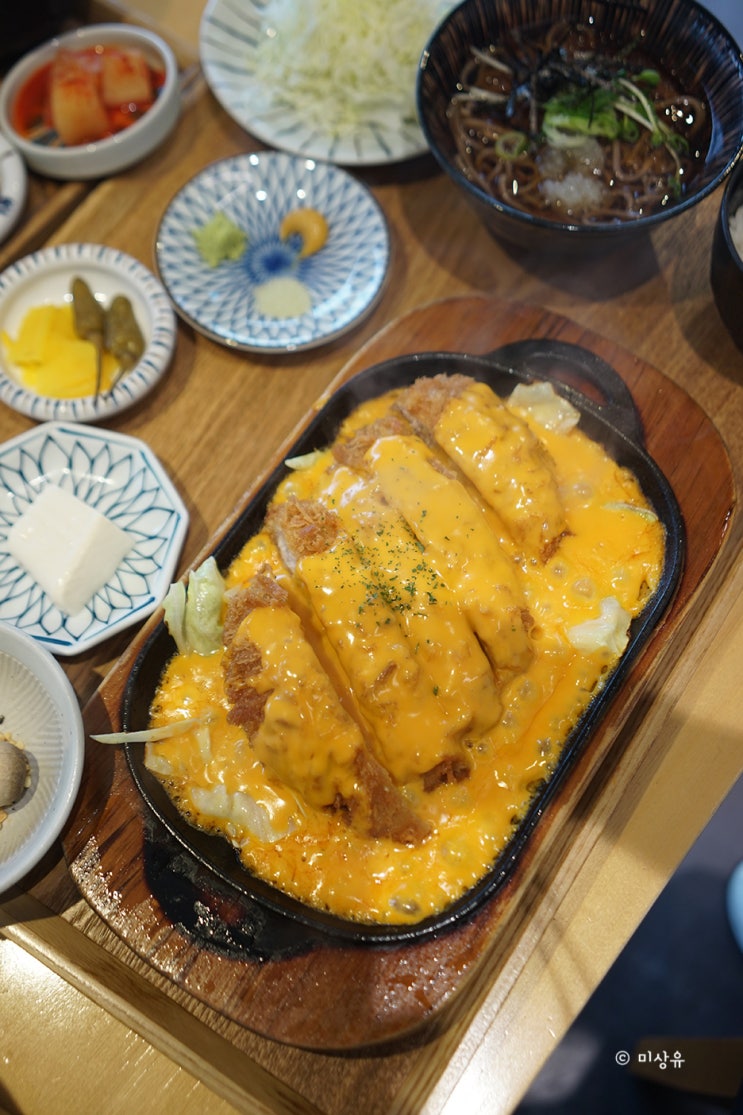  체다퐁듀돈가스 맛있는 부엉이돈가스 김포 고촌 맛집