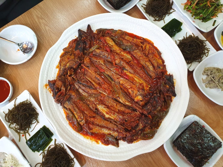  신중동역 맛집 부천의 점심 밥집은 이순화명태마을 코다리찜으로