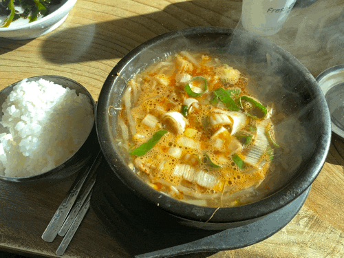  진주 판문동 평거동 저렴한 해장국 맛집 한우국밥 후기