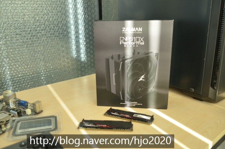  [체험기]블랙의 감성을 담은 잘만의  CPU 쿨러 CNPS10X PERFORMA BLACK
