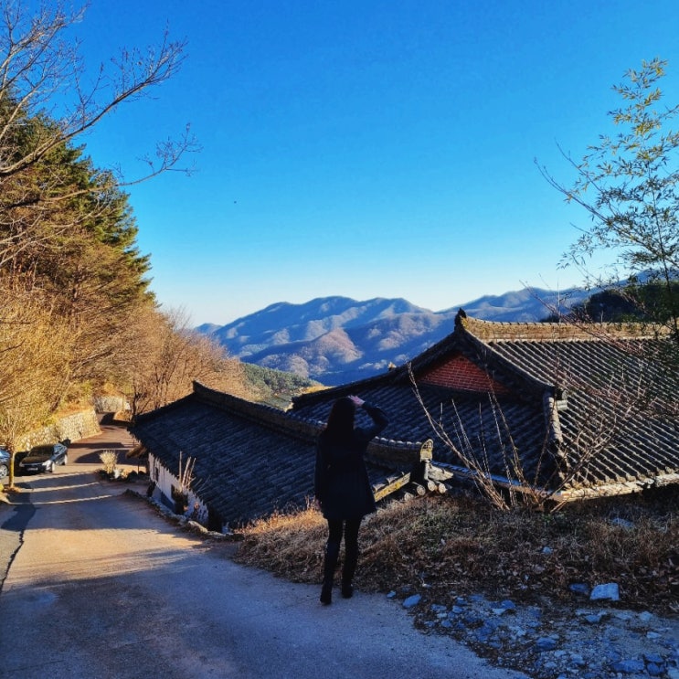  하동 겨울여행 지리산 청학동 도인촌 김다현길과 하동호 전경