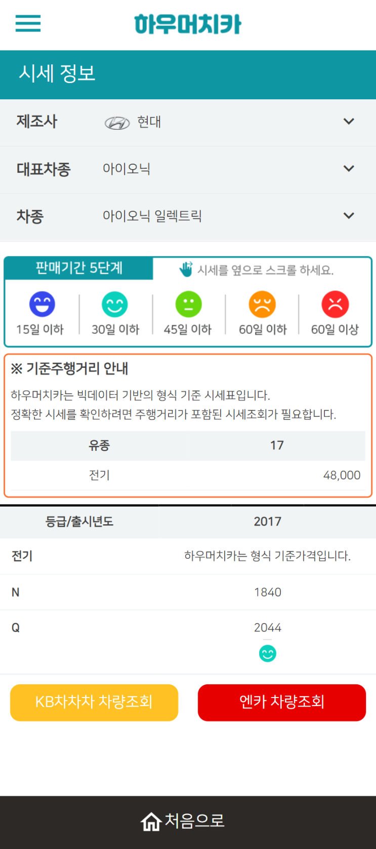 하우머치카 2021년 11월 아이오닉 일렉트릭 중고차시세.가격표 하우머치카 2021년 11월 아이오닉 일렉트릭 중고차시세.가격표
