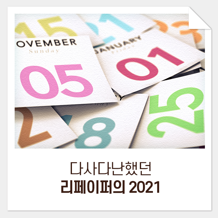  다사다난했던 리페이퍼의 2021