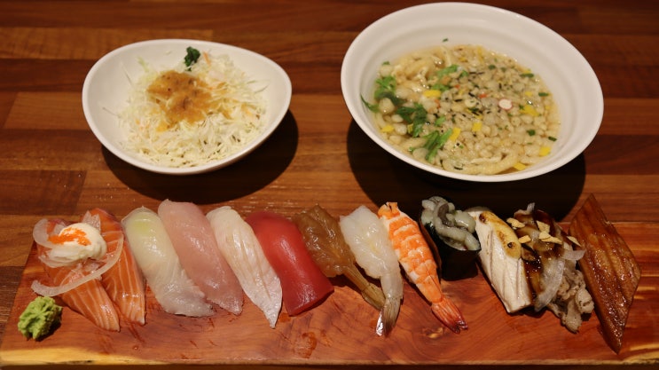  분당 정자 맛있는초밥집 상호명 그대로 싱싱하고 맛난 초밥 한가득