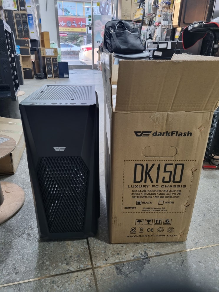  다크 플레쉬 케이스 DK150  조립 익산컴퓨터 판매 게이밍 조립 판매 전문 SH