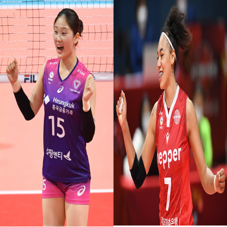 여자배구 흥국생명 페퍼저축은행 12월 29일 경기예상(캣벨 김채연 김미연 엘리자벳 박은서 박사랑)