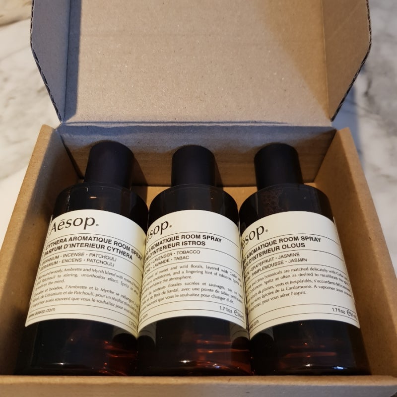 [Aēsop]이솝 룸스프레이 트리오/기분따라 룸스프레이를 바꾸기